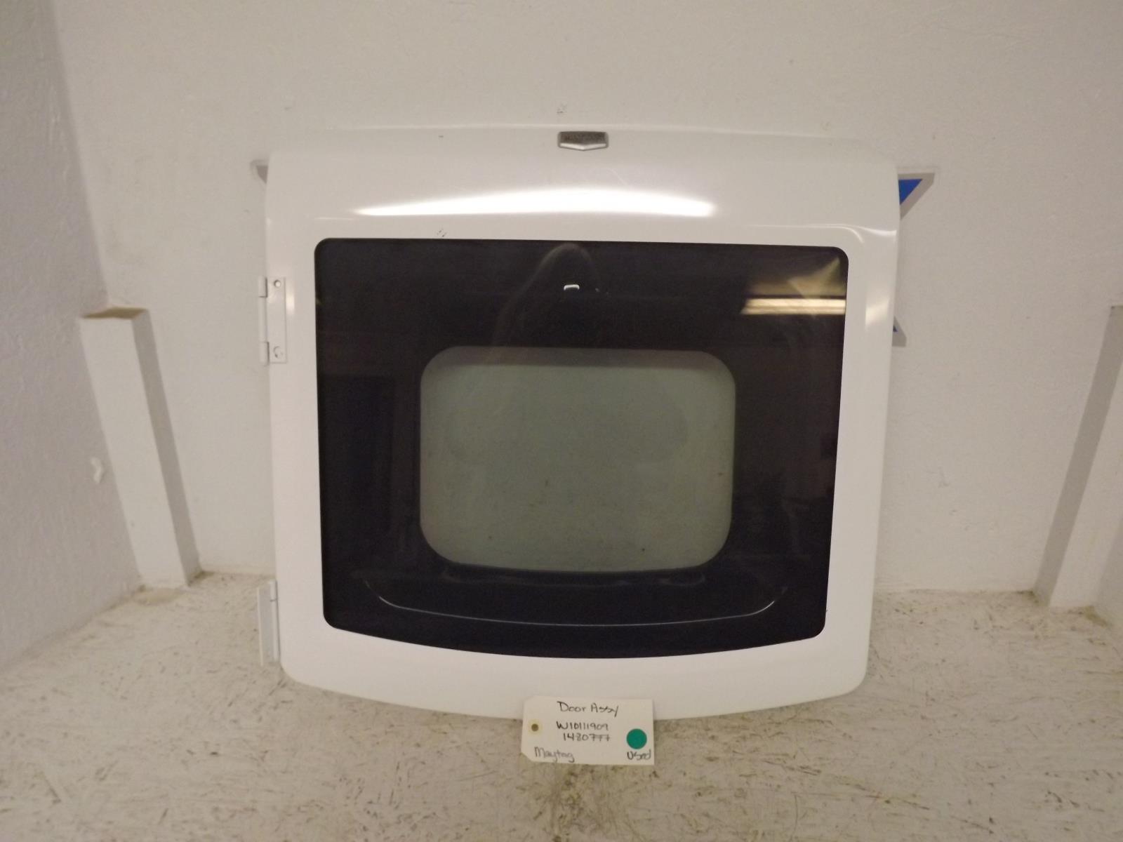 Maytag Dryer W10111909 1480777 Door Assy Used Maytag Dryer W10111909 1480777 Door Assy Used